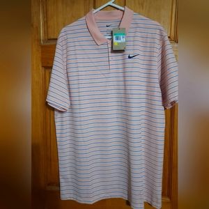 Nike Men's 2022 Dri-FIT Victory Striped Golf Polo